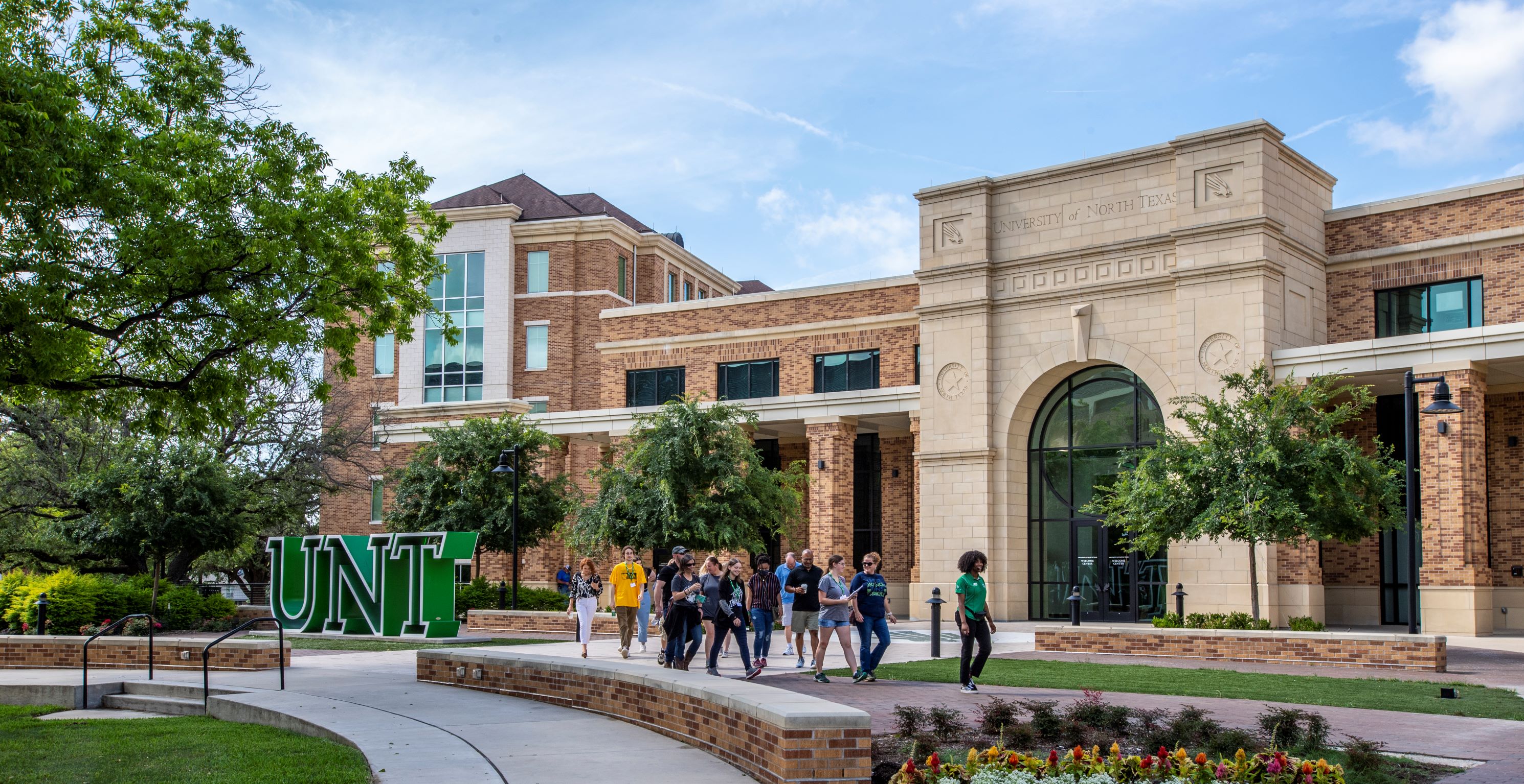 Building on UNT campus