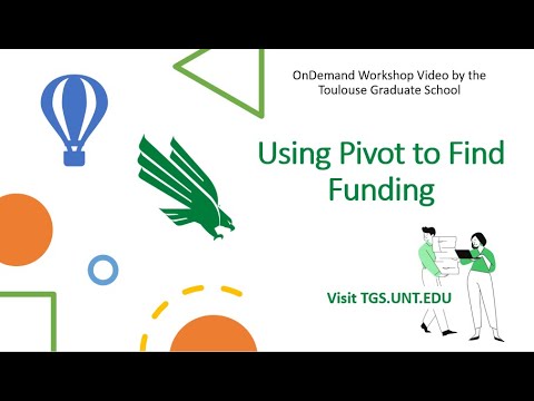 Using Pivot to Find Funding